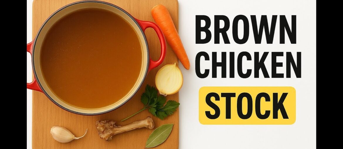 How to Make Brown Chicken Stock | Back to Basics