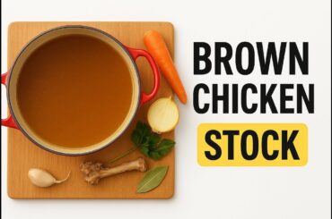 How to Make Brown Chicken Stock | Back to Basics