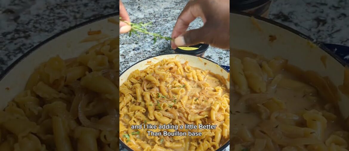 French Onion Pasta French Onion Pasta