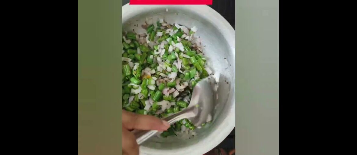 Beans sabji | French beans recipe | side dish | beans poriyal | #delicious #easyrecipe #shorts #wow