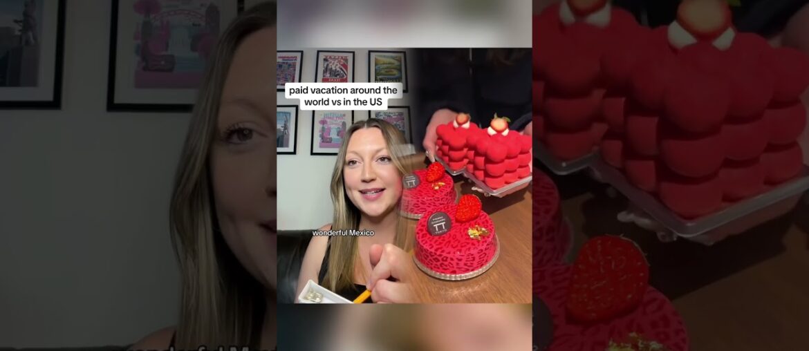 paid vacation around the world vs the US #usa #american #cultureshock #french