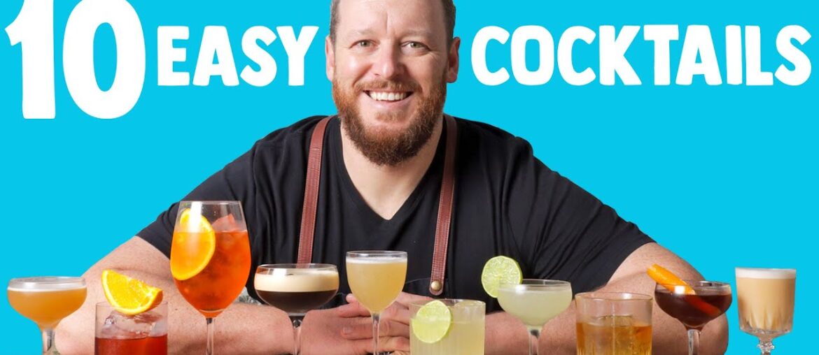 Easy Cocktails for Beginners: 10 Simple Recipes