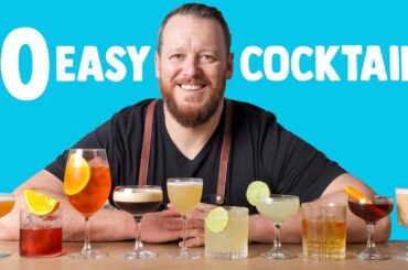 Easy Cocktails for Beginners: 10 Simple Recipes