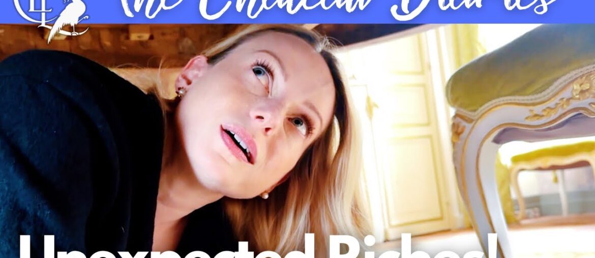 We Found A Hidden Fortune Hiding Underneath Our Antique Dining Table!