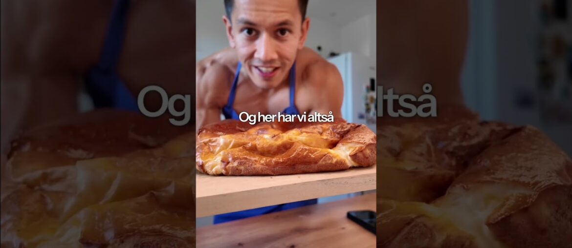 Clouded French toast med 77g proteiner opskrift #dansk #highprotein #madprotein #fitness #protein