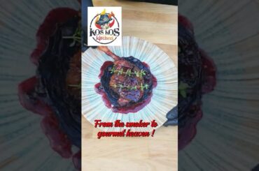 From the smoker to gourmet heaven! #koskoskitchen