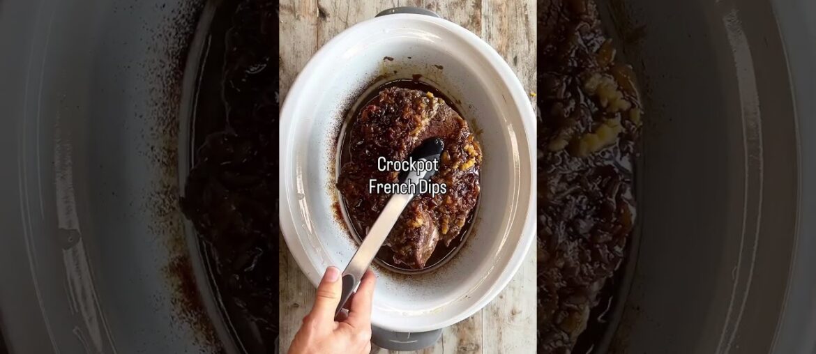 Crockpot French Dip Recipe