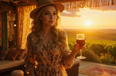 A Beautiful Peaceful Vineyard in Wine Country: Sensual Romantic Music