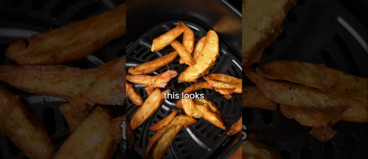 Crispiest air fryer fries @JoshuaWeissman #shorts