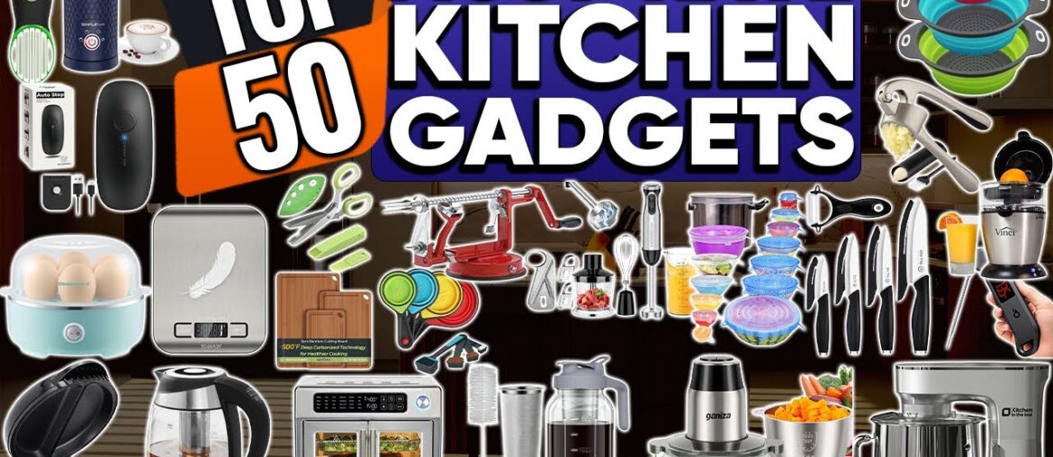 50 Must-have Kitchen Gadgets I Bought On Amazon!