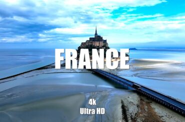 The Most Beautiful Places in France 4K | Aerial Drone Relaxation (528Hz)