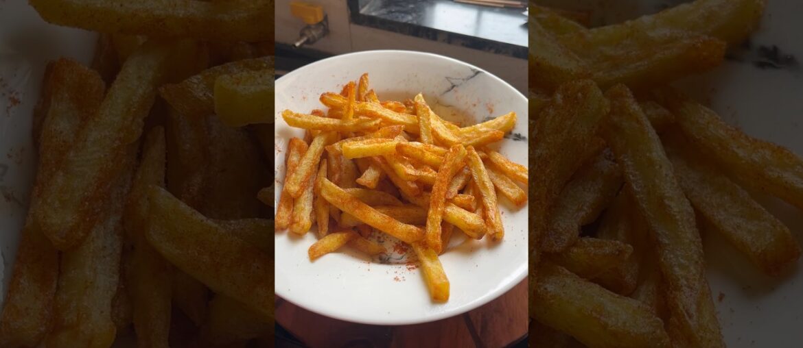 Crispy Homemade French Fries Recipe | #shortsfeed #ytshorts #shorts #recipe #food