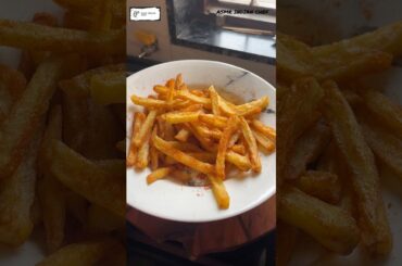 Crispy Homemade French Fries Recipe | #shortsfeed #ytshorts #shorts #recipe #food