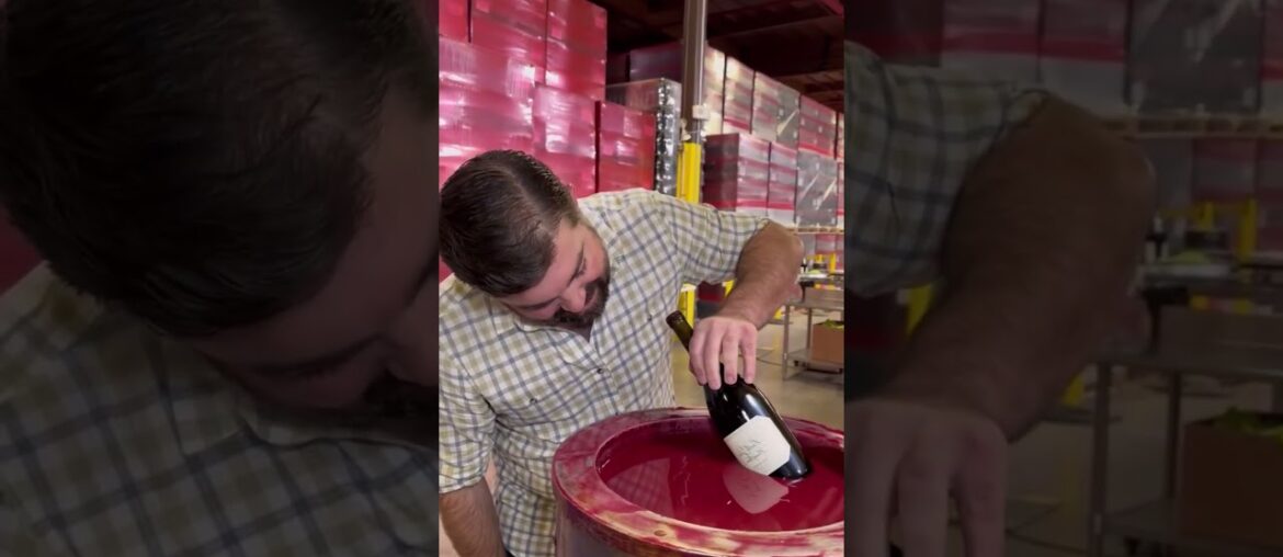 Comment sceller une bouteille de vin avec de la cire ?