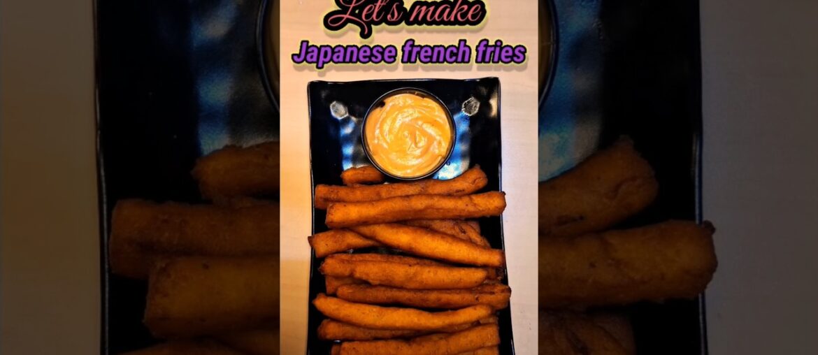 Japanese french fries #japanese #japanesefood #fries #frenchfries #recipe #shortvideo #youtubeshorts