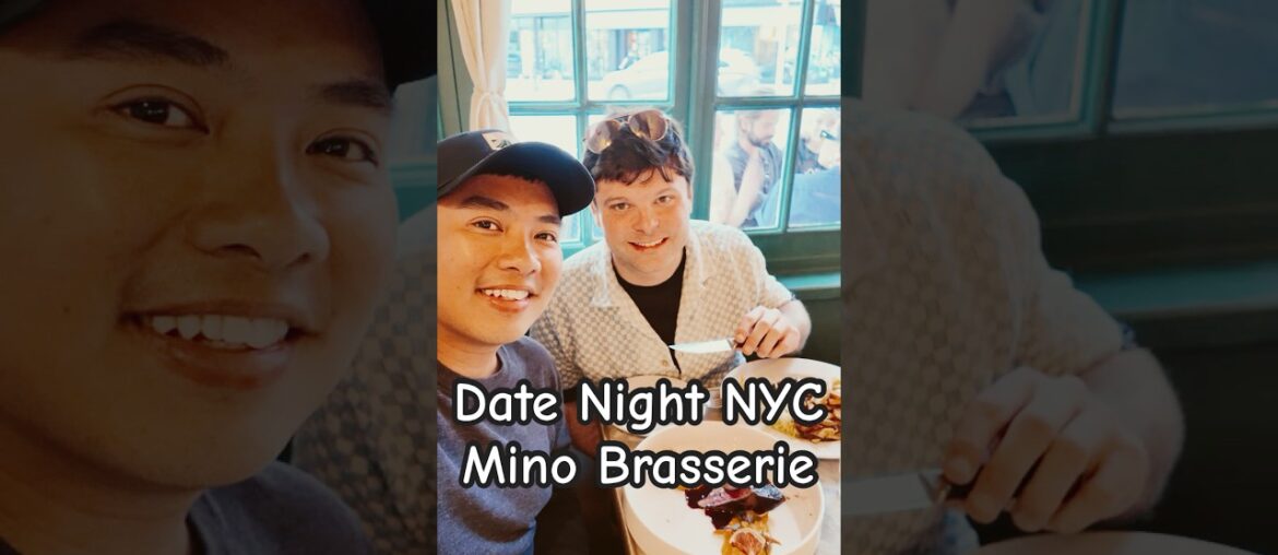 Date Night Series NYC - Mino Brasserie West Village, Ice Cream at Caffe Panna