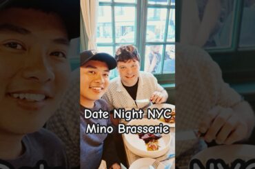 Date Night Series NYC - Mino Brasserie West Village, Ice Cream at Caffe Panna