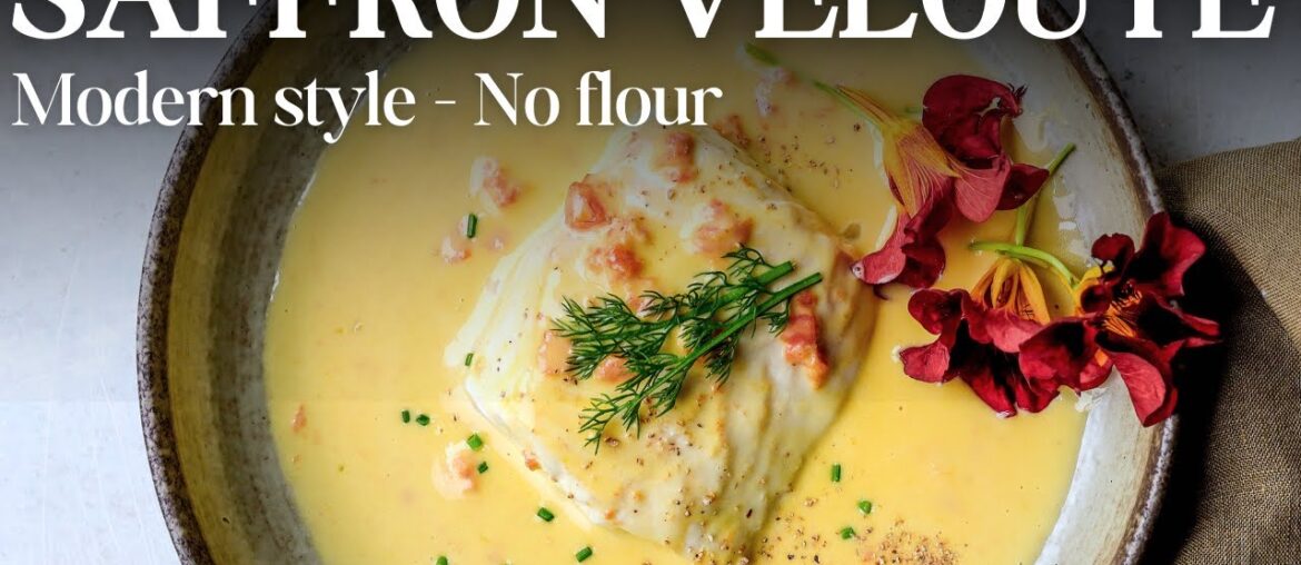 How to Make a Modern style Velouté Sauce | French Sauce Basics Ep.3