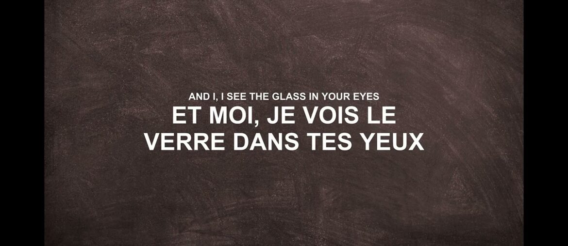 ROLE MODEL – Sally, When The Wine Runs Out (French) (Lyrics) ROLE MODEL - Sally, When The Wine Runs Out (French) (Lyrics)