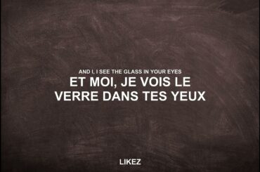 ROLE MODEL - Sally, When The Wine Runs Out (French) (Lyrics)