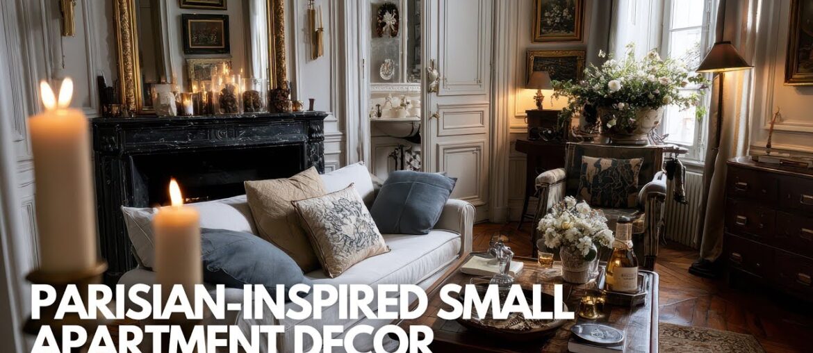 Parisian Inspired Small Apartment Decor That Blends Modern and Classic French Style Parisian Inspired Small Apartment Decor That Blends Modern and Classic French Style