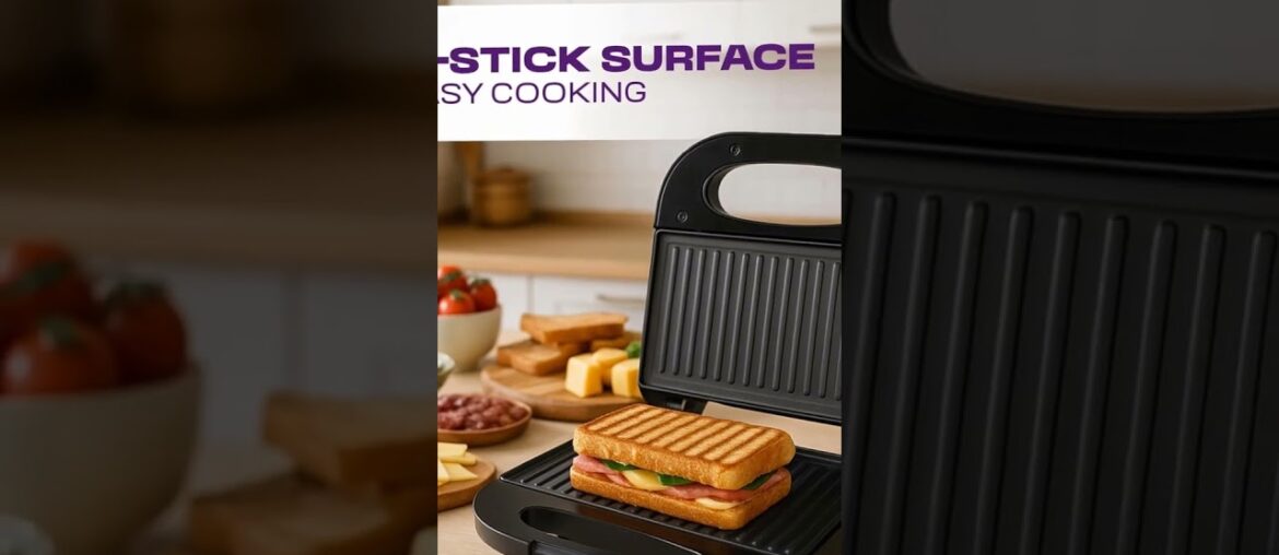 Express 800 Watt Grill Sandwich Maker Electric Toaster Griller Sandwich Maker#sandwichmaker #milton