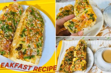 How I Eat French Baguette Bread In Breakfast  # Breakfast Recipes Ideas