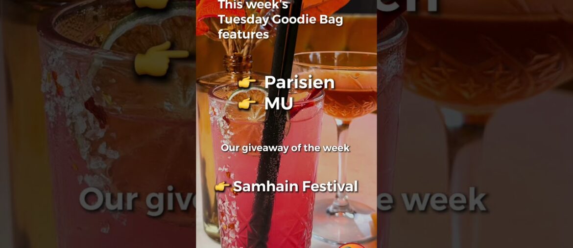 Tuesday 7 October 2025 - This week’s Tuesday Goodie Bag features