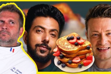 Chef Ranveer Brar SCHOOLS Jamie Oliver on FRENCH TOAST | Pro Chef Reacts