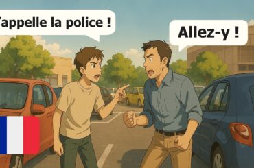 10 Daily French Conversations for beginners (A1-A2) | Arguments and quarrels in French