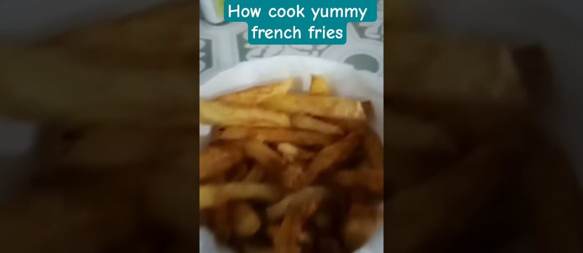 How Cook Yummy French fries|Easy Way to Make French fries At  Home #shorts #viral #frenchfries