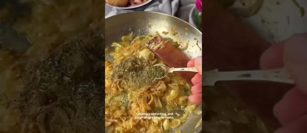 Recipe 15 of 100: Easy One Pan French Onion Soup Pasta