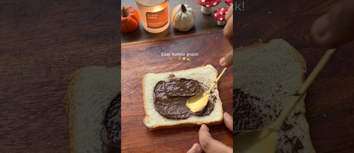 Nutella French toast bites!