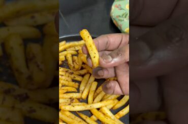 Crispy French Fries in Microwave #shorts