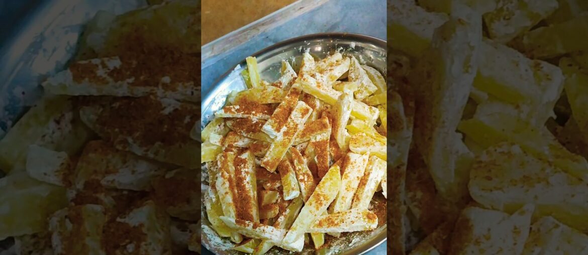 Viral French Fries Recipe #snacks # french fries #winter #yt#shorts