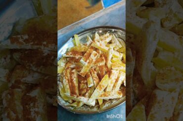 Viral French Fries Recipe #snacks # french fries #winter #yt#shorts