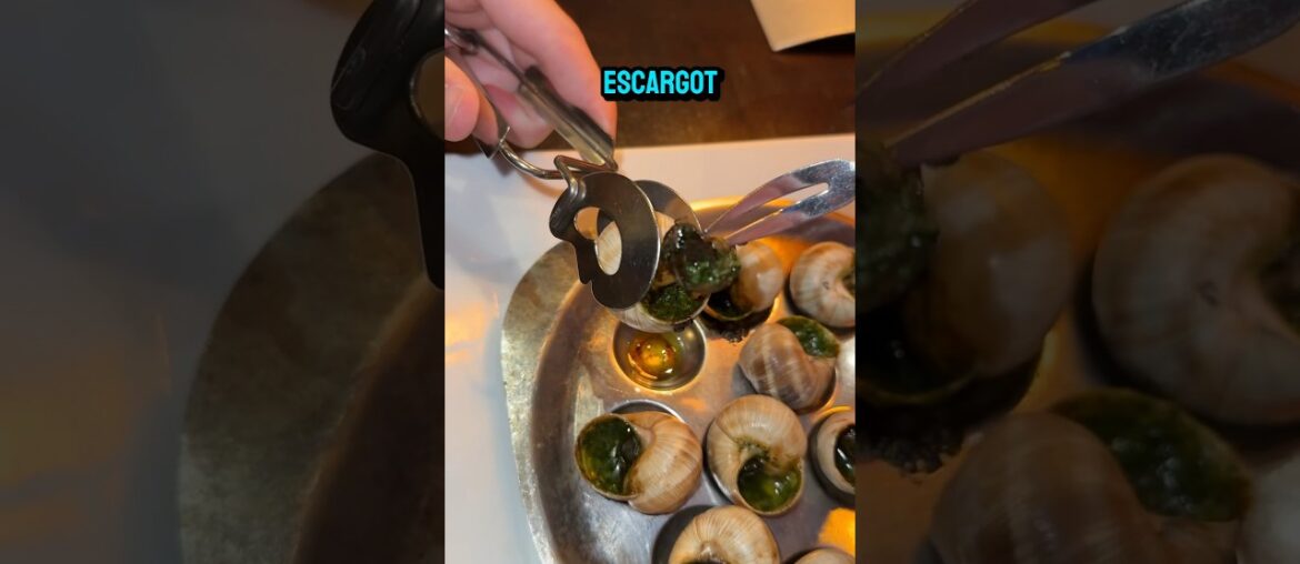 Trying Authentic French Food