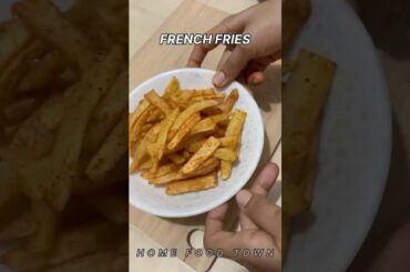 Ghar Pe Banao Crunchy French Fries | Kids Favorite Snack|#frenchfries  #sorts #foodie