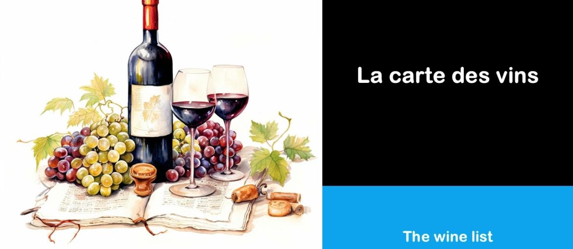 Say it in French I The wine list