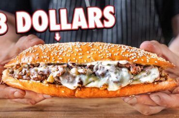 The $3 Philly Cheesesteak | But Cheaper