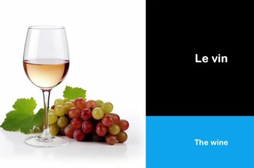 Say it in French I The wine