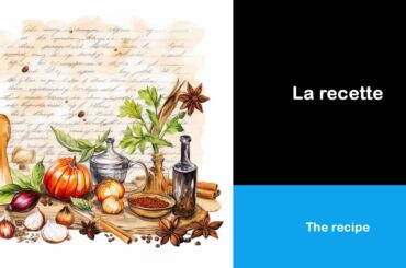 Say it in French I The recipe