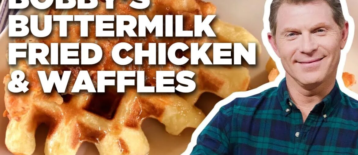 Bobby Flay’s Buttermilk Fried Chicken and Waffles | Brunch @ Bobby’s | Food Network Bobby Flay's Buttermilk Fried Chicken and Waffles | Brunch @ Bobby's | Food Network
