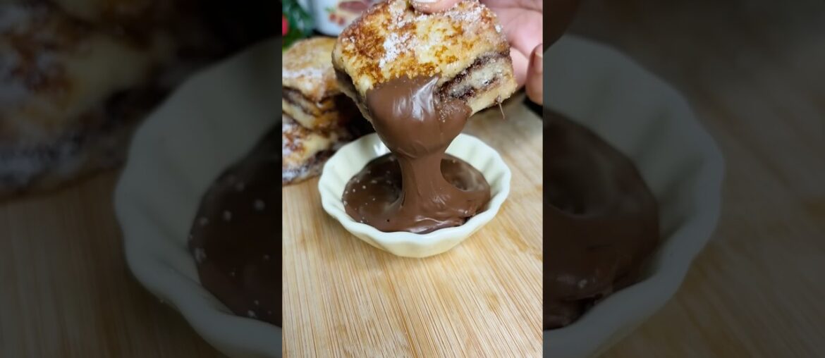 Viral Nutella French Toast..#trending#viral#recipe#ytshorts#shorts#youtube#food#nutella#shortvideo