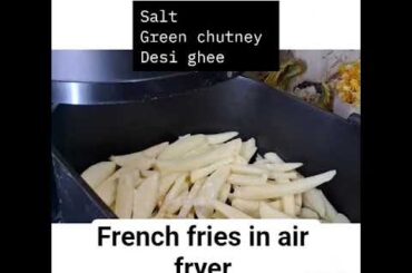 French fries in air fryer #food #subscribe #recipe #support #habitsthatchangeyourlife