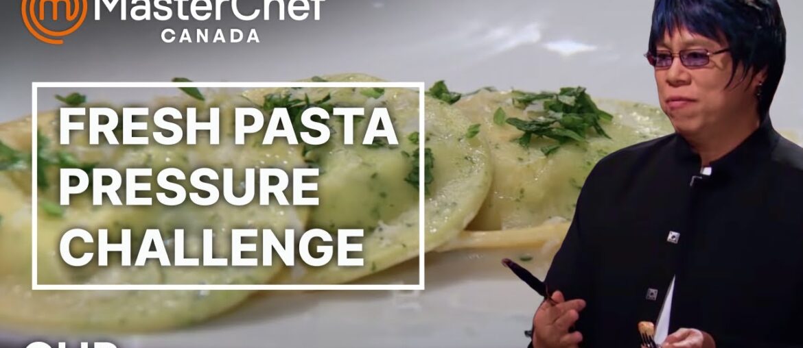 Ricotta Pasta Pressure Test | MasterChef Canada | MasterChef World
