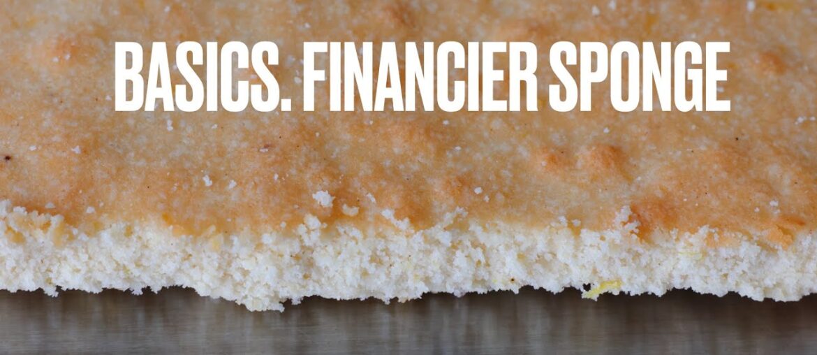 Easy French Classic with Rich Brown Butter Aroma | Financier Sponge | #sponge #dessertrecipe