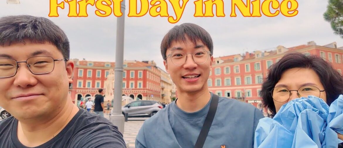 Korean Mom Tries French Fine Dining | Nice Travel Vlog Day 1
