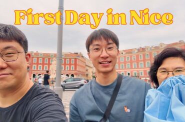 Korean Mom Tries French Fine Dining | Nice Travel Vlog Day 1