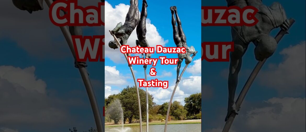Tour & Wine Tasting At Chateau Dauzac #bordeaux #margaux #chateaudauzac #frenchwine #travel #france